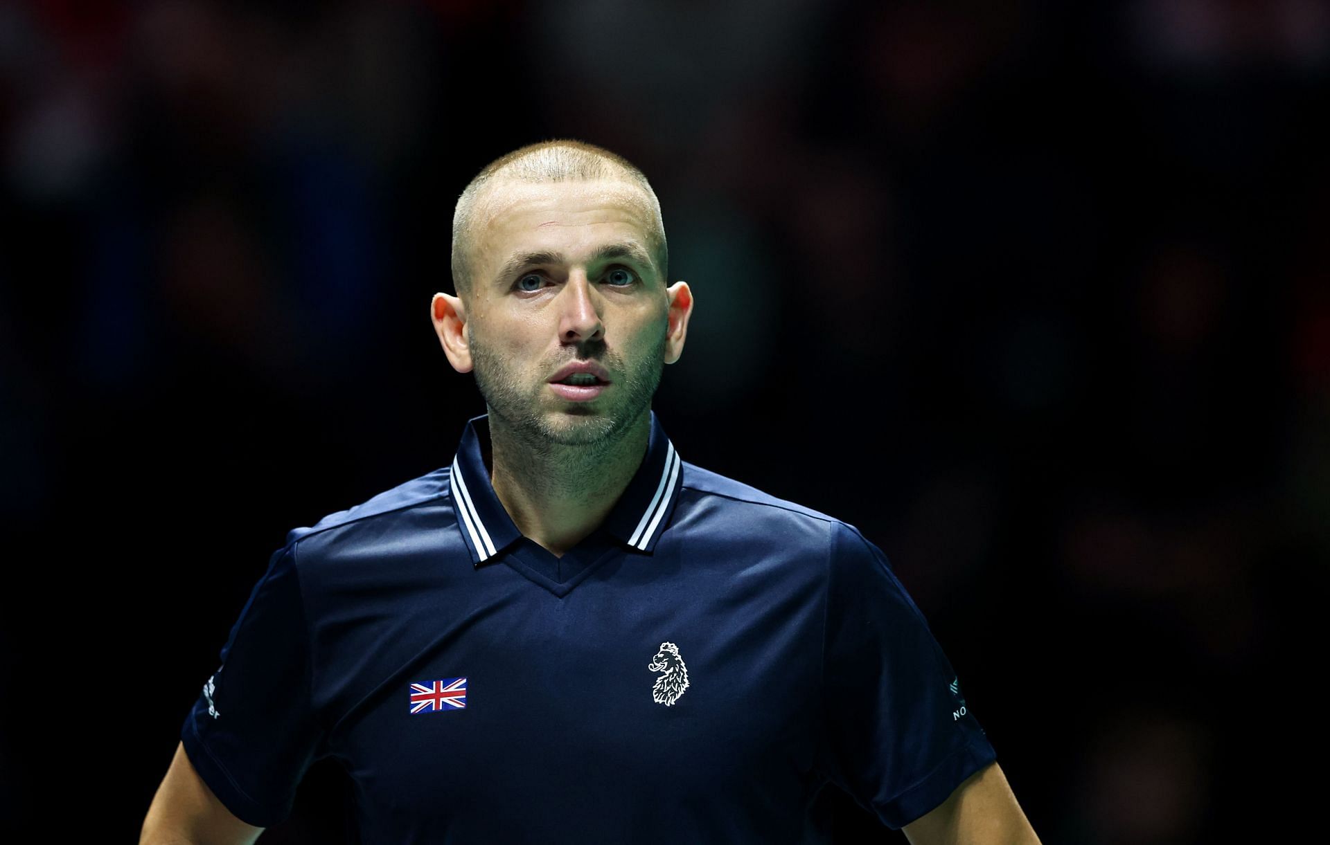 Dan Evans at the 2024 Davis Cup (Photo: Getty)